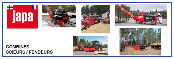 combine scieur / fendeur